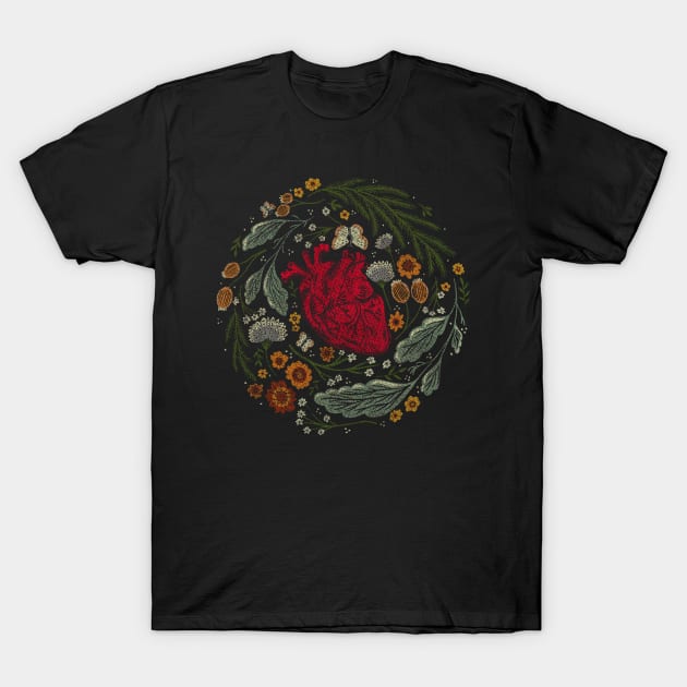 Wild Heart T-Shirt by Little Bad Wren 